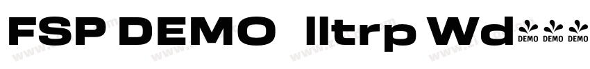 FSP DEMO   lltrp Wd字体转换